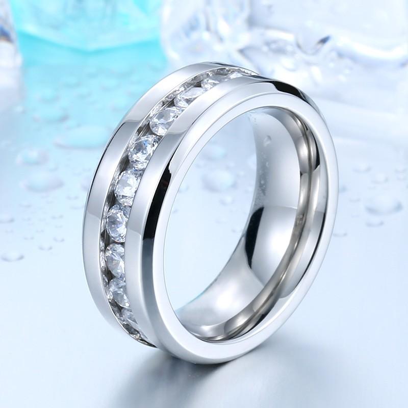 リング 指輪 メンズ ステンレス ストーン ライン サージカルステンレス シルバー ストーン ユニセックス ペア レディース 女性 プレゼント ギフト |  | 01