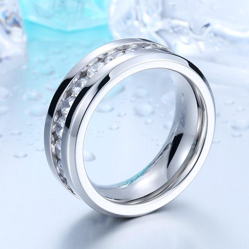 リング 指輪 メンズ ステンレス ストーン ライン サージカルステンレス シルバー ストーン ユニセックス ペア レディース 女性 プレゼント ギフト |  | 03
