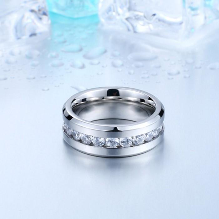 リング 指輪 メンズ ステンレス ストーン ライン サージカルステンレス シルバー ストーン ユニセックス ペア レディース 女性 プレゼント ギフト |  | 04