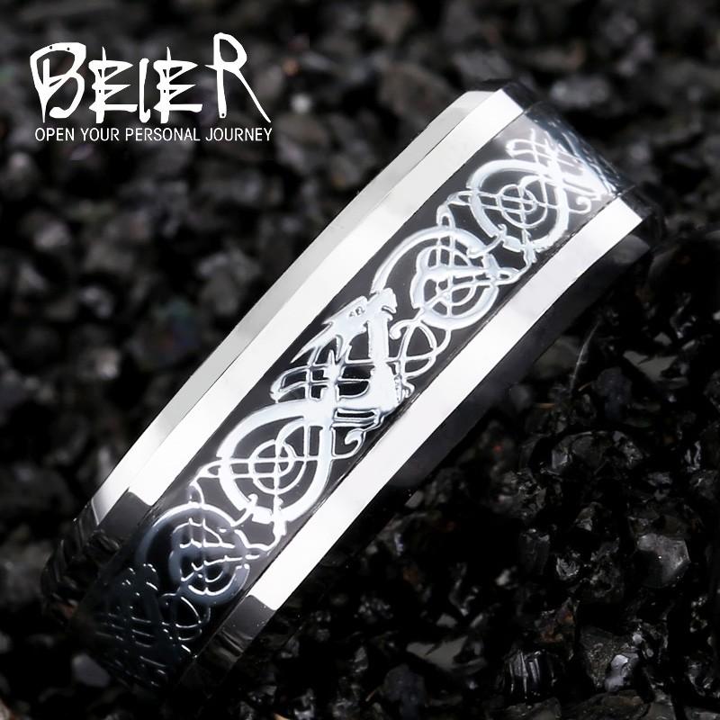 リング 指輪 メンズ ステンレス ドラゴン サージカルステンレス シルバー ゴールド ブラック 龍 男性 メンズ プレゼント スチームパンク ギフト |  | 05