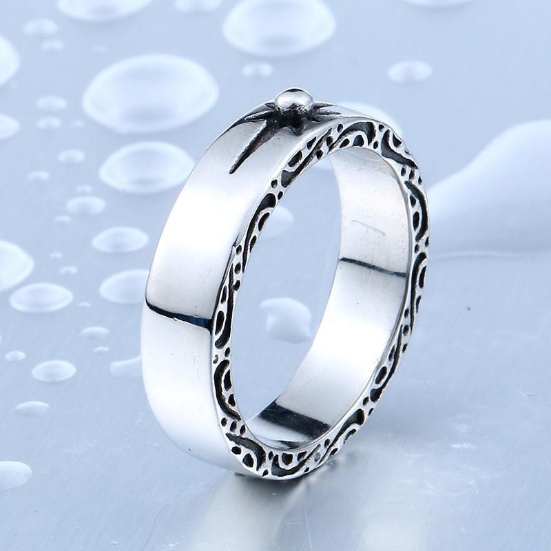 リング 指輪 メンズ ステンレス 太陽 インディアンジュエリー ステンレスリング サージカルステンレス シルバー ブラック 光 ユニセックス プレゼント |  | 02