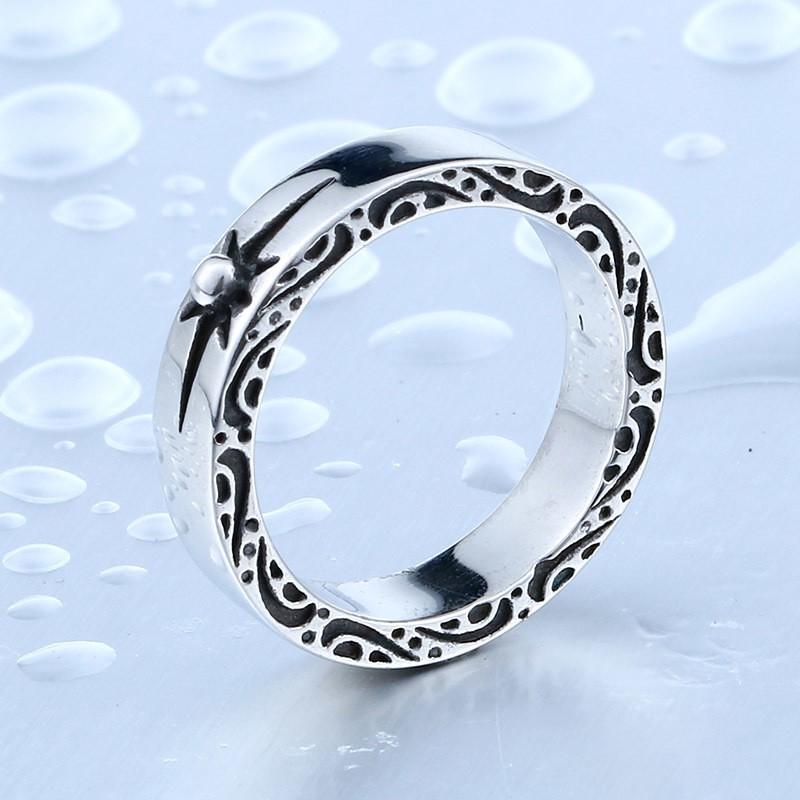 リング 指輪 メンズ ステンレス 太陽 インディアンジュエリー ステンレスリング サージカルステンレス シルバー ブラック 光 ユニセックス プレゼント |  | 03