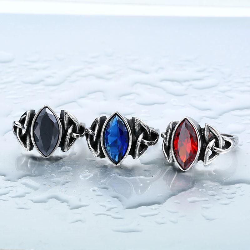 リング 指輪 メンズ ステンレス キュービックジルコニア CZ サージカルステンレス ストーン 石 カラフル ストーン ユニーク プレゼント V系 お兄 パンク |  | 03