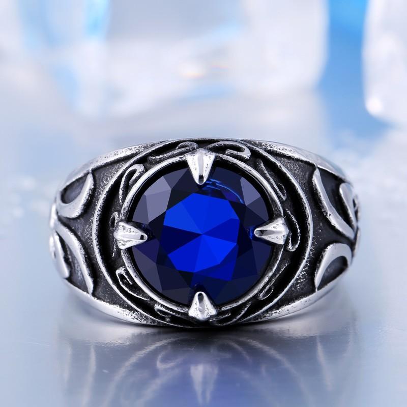 リング 指輪 メンズ ステンレス キュービックジルコニア CZ サージカルステンレス 石 ストーン 大きめ シンプル プレゼント ペア V系 お兄系 パンク ゴシック |  | 04