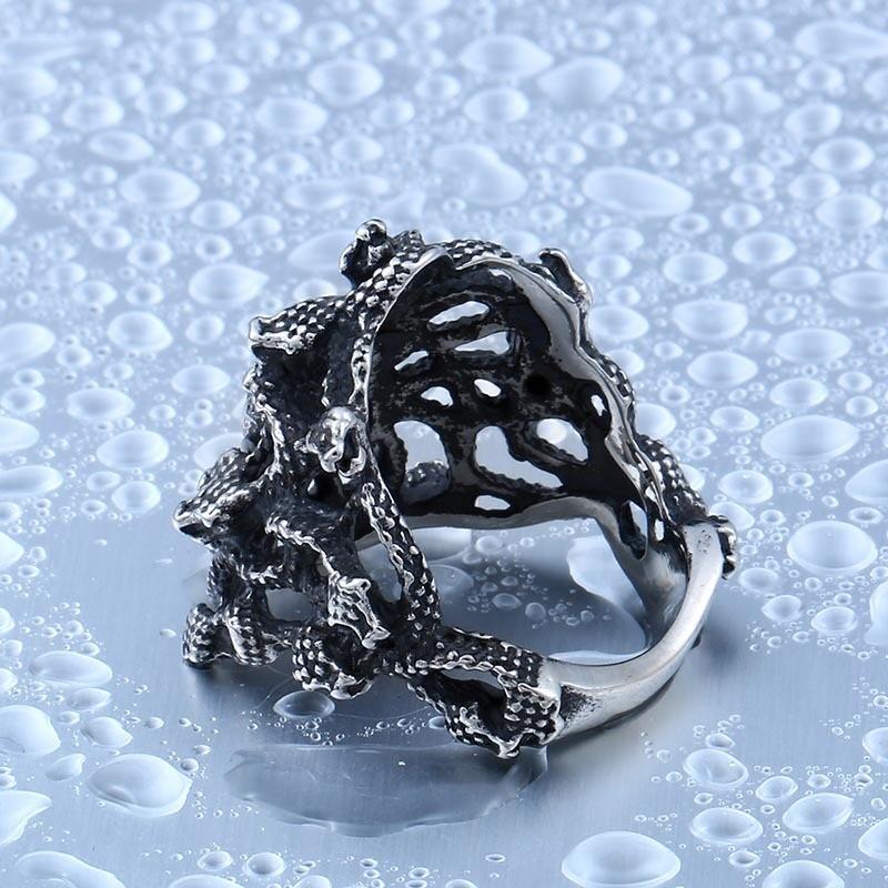 リング 指輪 メンズ ステンレス 蛇 ヘビ 爬虫類 サージカルステンレス メデューサ 女性 クール ユニセックス レディース プレゼント ギフト ゴシック ゴスロリ |  | 03