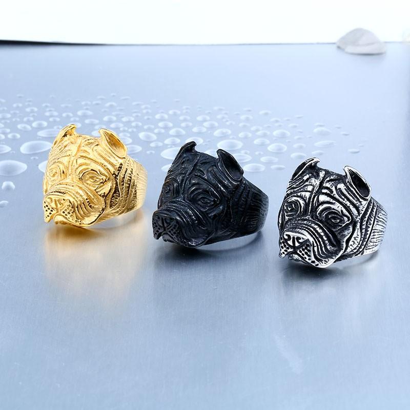 リング 指輪 メンズ ステンレス ドッグフェイスリング サージカルステンレス 犬 ドッグ フェイス 顔 立体 ユニーク 個性的 ユニセックス プレゼント |  | 05