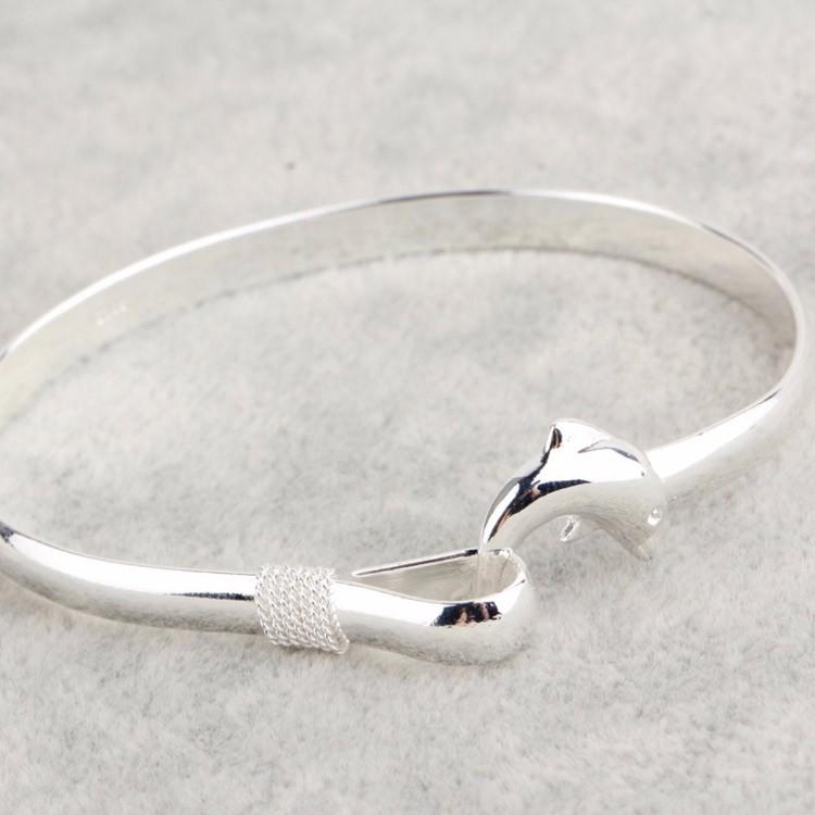 イルカ ブレスレット バングル マリン 海 シンプル プレゼント ギフト ガーリー 可愛い スチームパンク パーティ イベント エレガント シンプル 大人 |  | 01