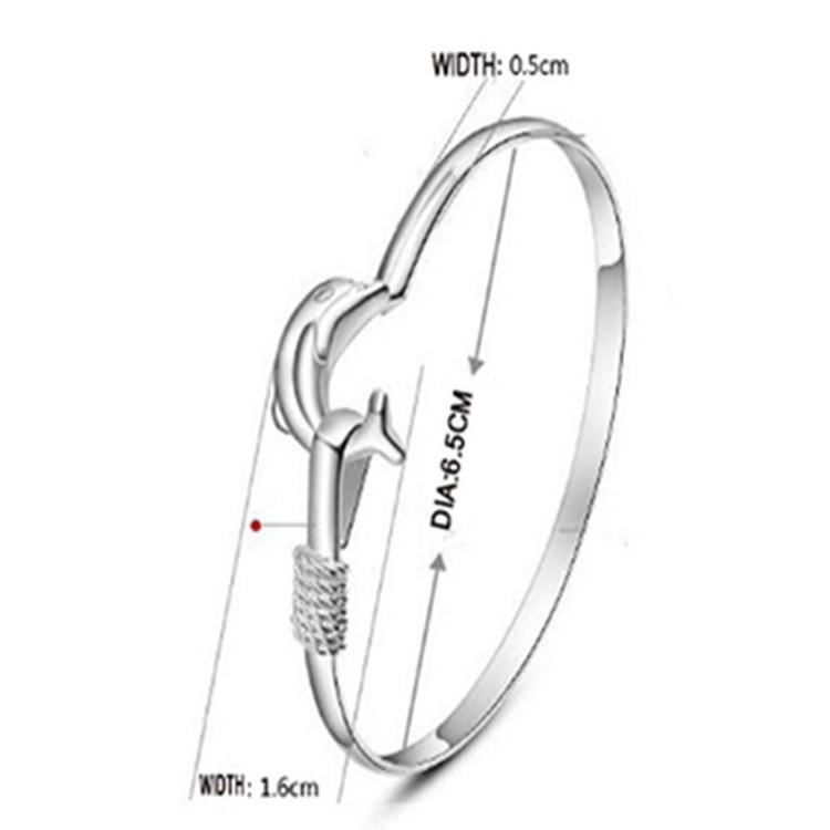 イルカ ブレスレット バングル マリン 海 シンプル プレゼント ギフト ガーリー 可愛い スチームパンク パーティ イベント エレガント シンプル 大人 |  | 04