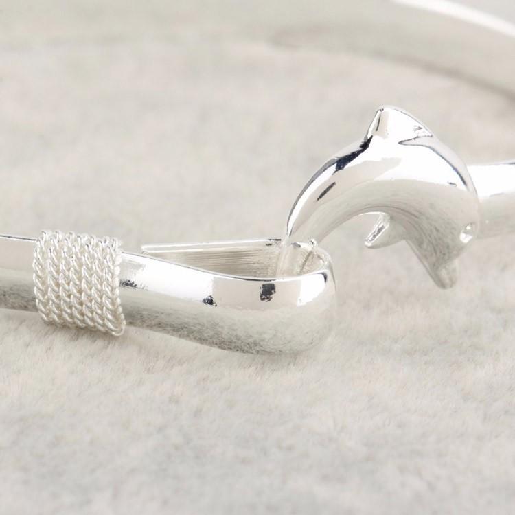 イルカ ブレスレット バングル マリン 海 シンプル プレゼント ギフト ガーリー 可愛い スチームパンク パーティ イベント エレガント シンプル 大人 |  | 05