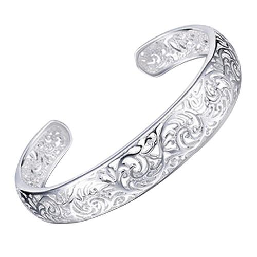 シルバー925 唐草　アラベスク　バングル ブレスレット　silver925 Amazon | シルバー925 唐草バングル アラベスク ブレスレット