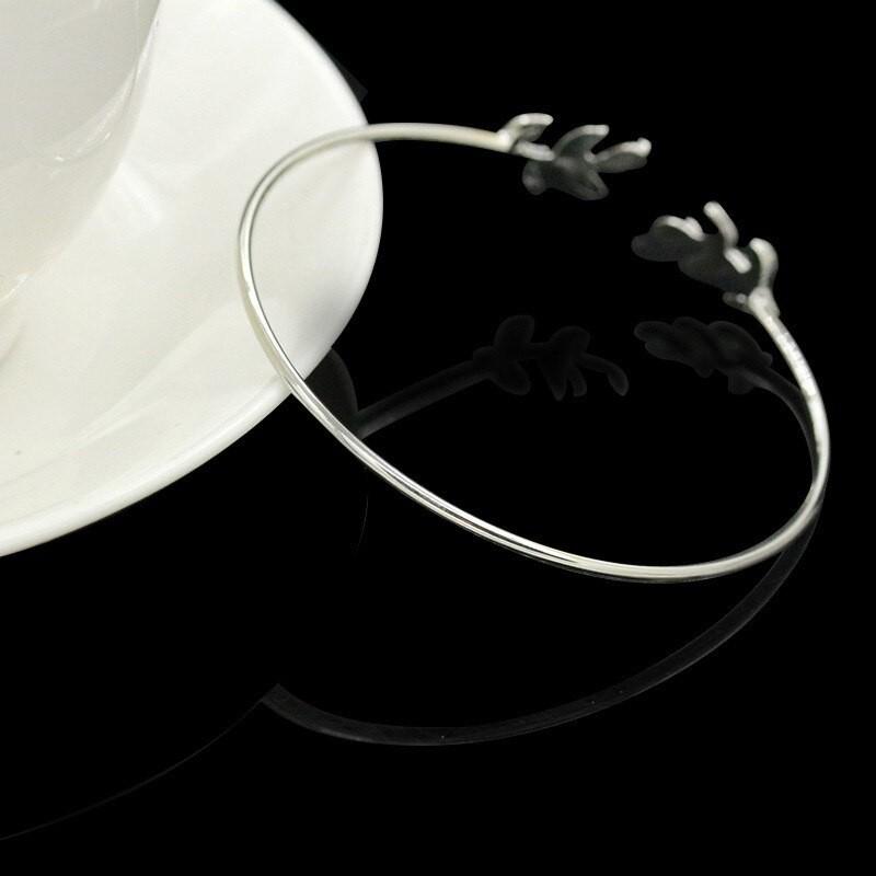 バングル リーフ 葉 葉っぱ ブレスレット レディース ゴールド シルバー プレゼント ギフト ガーリー 可愛い スチームパンク お呼ばれ 披露宴 ウェディング |  | 07