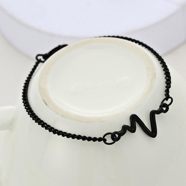 ブレスレット バングル 心電図 人気 流行 シンプル ウェーブ 心拍数 レディース メンズ ジュエリー 夏 スタイル ビーチ プレゼント ギフト ハロウィン |  | 05