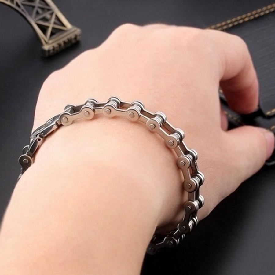 ステンレス ブレスレット ギフト バングル 316Lサージカルステンレス 金属アレルギー対応 クラシック メンズ クール チェーン リストバンド ジュエリー 男性 |  | 01