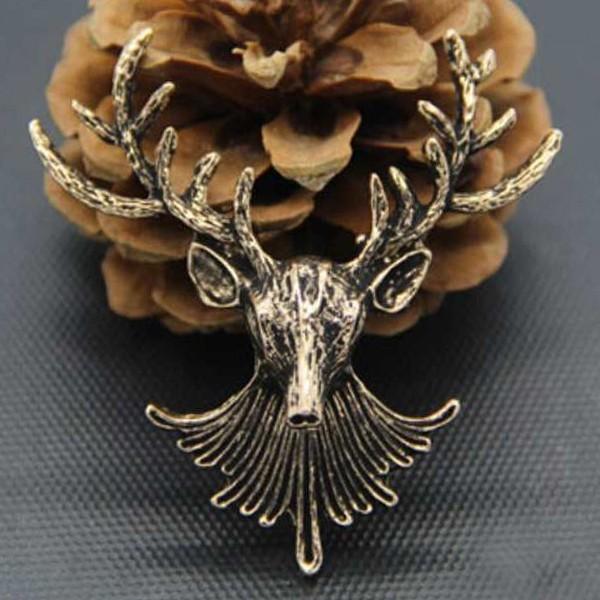 トナカイ ブローチ ヴィンテージ 鹿 トナカイ アクセサリー クリスマス パーティ 結婚式 披露宴 スーツ タイピン レディース メンズ ギフト クリスマス |  | 03