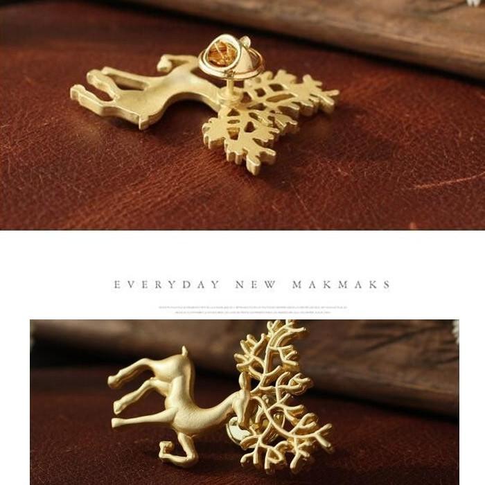 ブローチ トナカイ ホーリー クリスマス ピンズ プレゼント 鹿 シカ ガーリー 可愛い スチームパンク パーティ ハロウィン イベント 冬 人気 大人 おしゃれ |  | 04