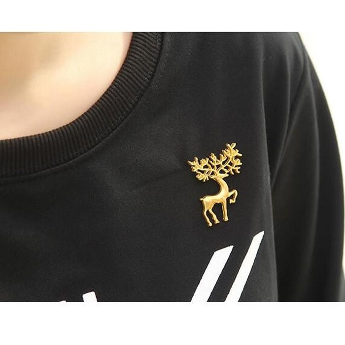 ブローチ トナカイ ホーリー クリスマス ピンズ プレゼント 鹿 シカ ガーリー 可愛い スチームパンク パーティ ハロウィン イベント 冬 人気 大人 おしゃれ |  | 05