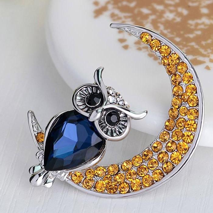 フクロウ ブローチ 梟 ふくろう 鳥 インコ オウム ギフト プレゼント ガーリー 可愛い スチームパンク パーティ ハロウィン レディース おしゃれ ギフト |  | 01