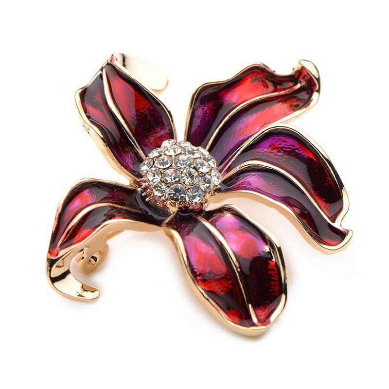 ブローチ オーキッドツリー バウヒニアブラケアナ ブローチ ピンズ 花 フラワー プレゼント ガーリー 可愛い 大人 パーティ ギフト レディース |  | 02