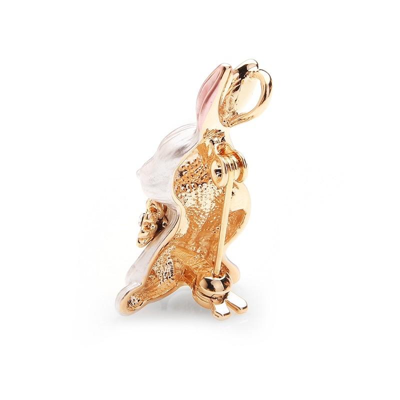 ウサギ ブローチ ラビット うさぎ フラワー ストーン 花 プレゼント ガーリー 可愛い ポップ エレガント レディース 結婚式 披露宴 パーティ 人気 |  | 04