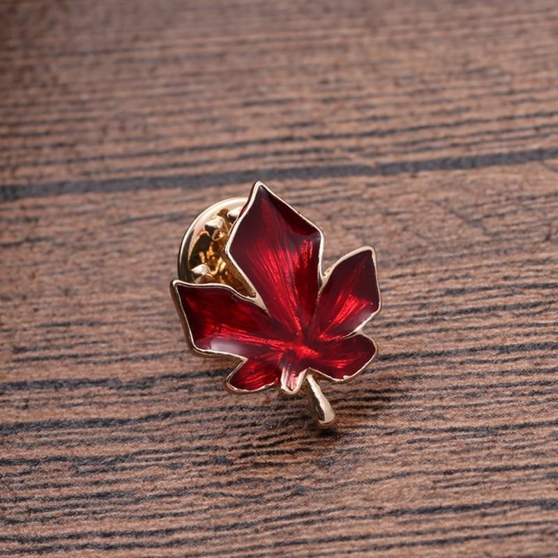 メイプル ブローチ メープル ピンズ モミジ カエデ プレゼント ガーリー 可愛い 大人 植物 花 紅葉 楓 和風 ブローチピン 赤 ゴールド レディース |  | 04