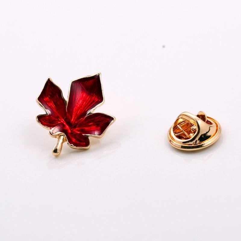 メイプル ブローチ メープル ピンズ モミジ カエデ プレゼント ガーリー 可愛い 大人 植物 花 紅葉 楓 和風 ブローチピン 赤 ゴールド レディース |  | 05