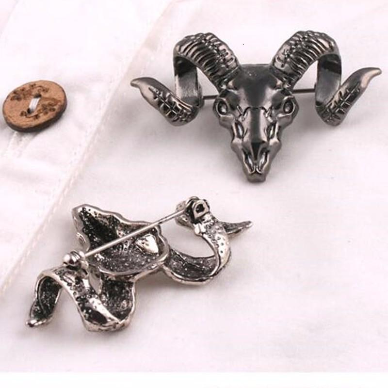 ブローチ ヤギ 山羊 悪魔 ゴスロリ パンク ロック デビル サタン ピンズ プレゼント スチームパンク ハロウィン かっこいい カッコイイ メンズ レディース |  | 02
