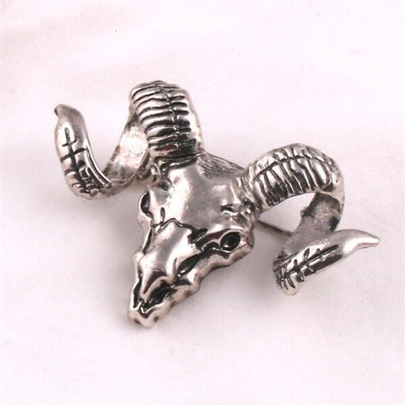 ブローチ ヤギ 山羊 悪魔 ゴスロリ パンク ロック デビル サタン ピンズ プレゼント スチームパンク ハロウィン かっこいい カッコイイ メンズ レディース |  | 04