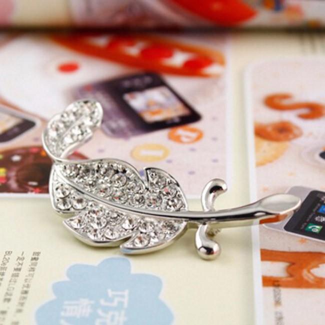 ブローチ ラインストーン 羽 フェザー 羽根 ピンズ コサージュ ブローチピン エナメル プレゼント ガーリー 可愛い レディース パーティ ウェディング |  | 02