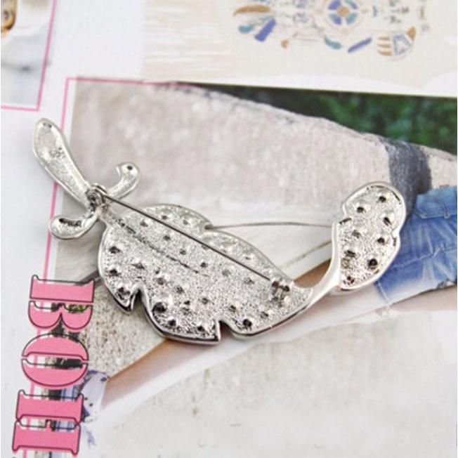 ブローチ ラインストーン 羽 フェザー 羽根 ピンズ コサージュ ブローチピン エナメル プレゼント ガーリー 可愛い レディース パーティ ウェディング |  | 04