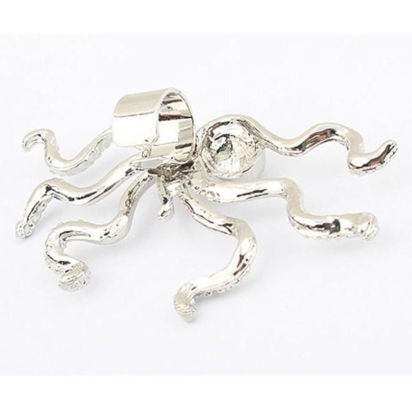 イヤーカフ クラーケン タコ モンスター かっこいい カッコイイ シルバー ゴールド ノンホール アレルギーフリー ハロウィン パンク ロック V系 スチームパンク |  | 04