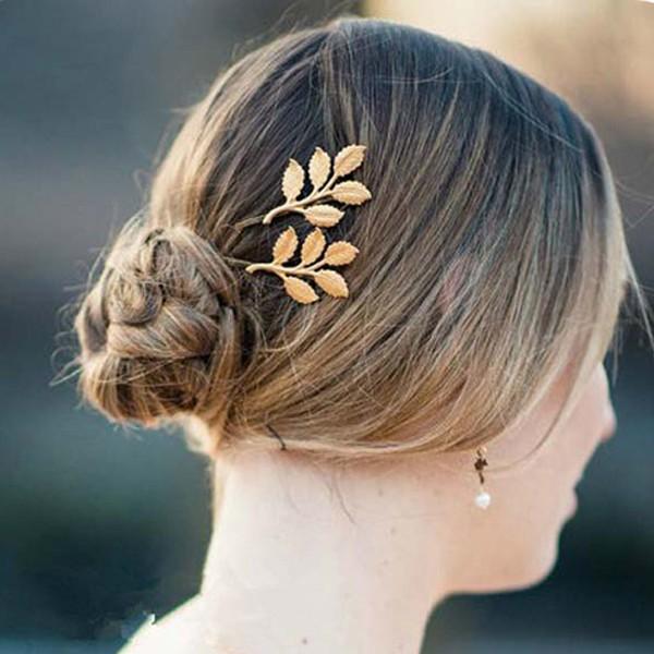 ヘアピン リーフ 植物 葉っぱ 葉 カエデ ペア セット スチームパンク ガーリー ゴールド 花 真鍮 レディース ヘア エレガント ヘアアクセサリー ヘアアクセ |  | 04