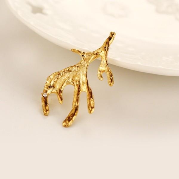 【送料無料】 バンビ ヘアピン 鹿 シカ 1本 ゴールド スチームパンク ガーリー アクセ レディース 大人 コスプレ ギフト 髪飾り 量産型 地雷系 サブカル系 |  | 02