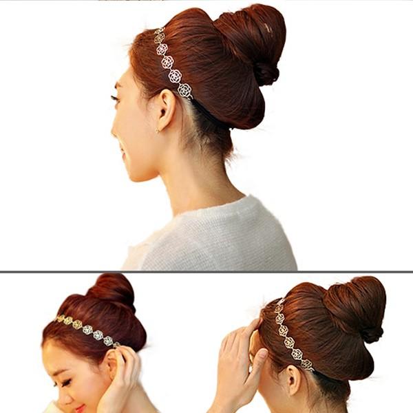 ローズ フラワー ヘッドバンド 花 植物 ゴールド スチームパンク ガーリー アクセ アクセサリー バラ 薔薇 エレガント 大人 シンプル おしゃれ レディース |  | 02