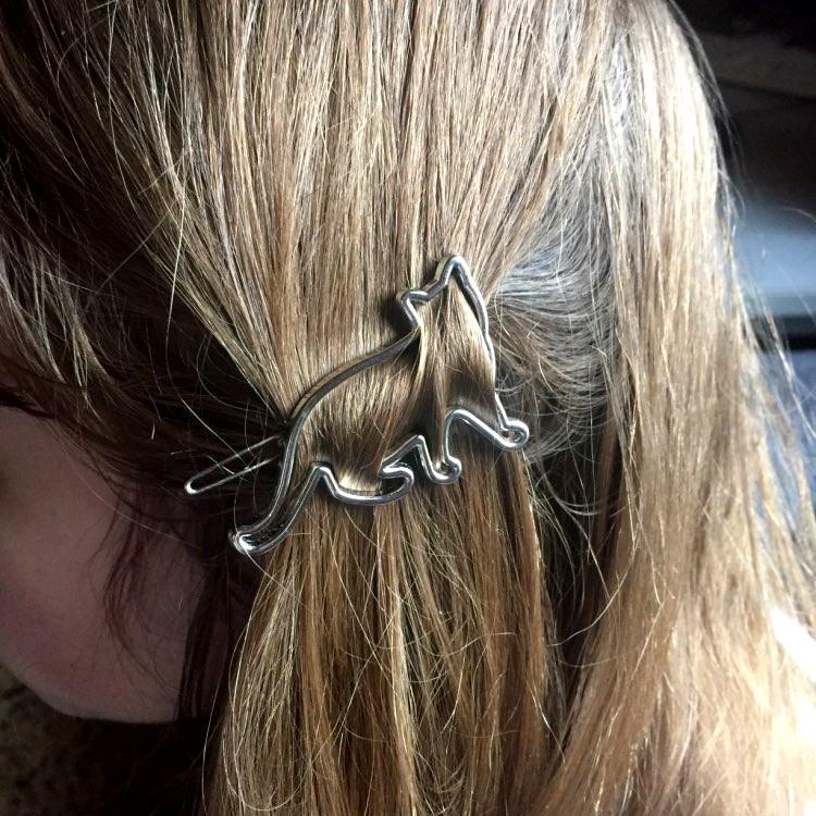 ヘアピン 猫 ネコ シルバー ゴールド 女 女の子 ヘアクリップ ヘアアクセサリー ヘアアクセ スチームパンク ガーリー 可愛い メタル アニマル 赤ちゃん |  | 10