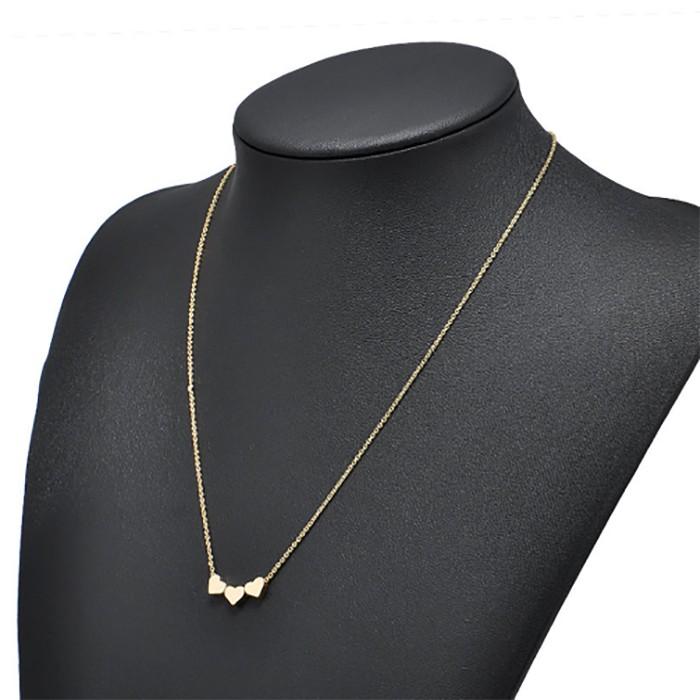 ハート ネックレス ペンダント シンプル チョーカー ガーリー エレガント ファッション レディース  パーティ 可愛い ヴィンテージ アクセ |  | 02