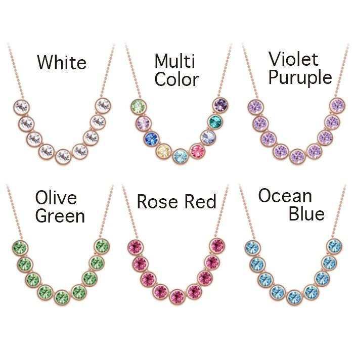 ネックレス ペンダント ドロップ ストーン チョーカー CZ キュービックジルコニア エレガント ファッション レディース  可愛い パーティ |  | 02