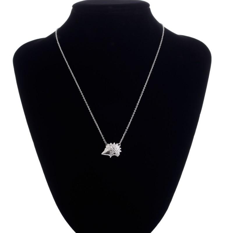 ハリネズミ ネックレス ペンダント チョーカー エレガント ガーリー ファッション プレゼント イベント パーティ 可愛い ヴィンテージ アクセ ギフト シンプル |  | 02