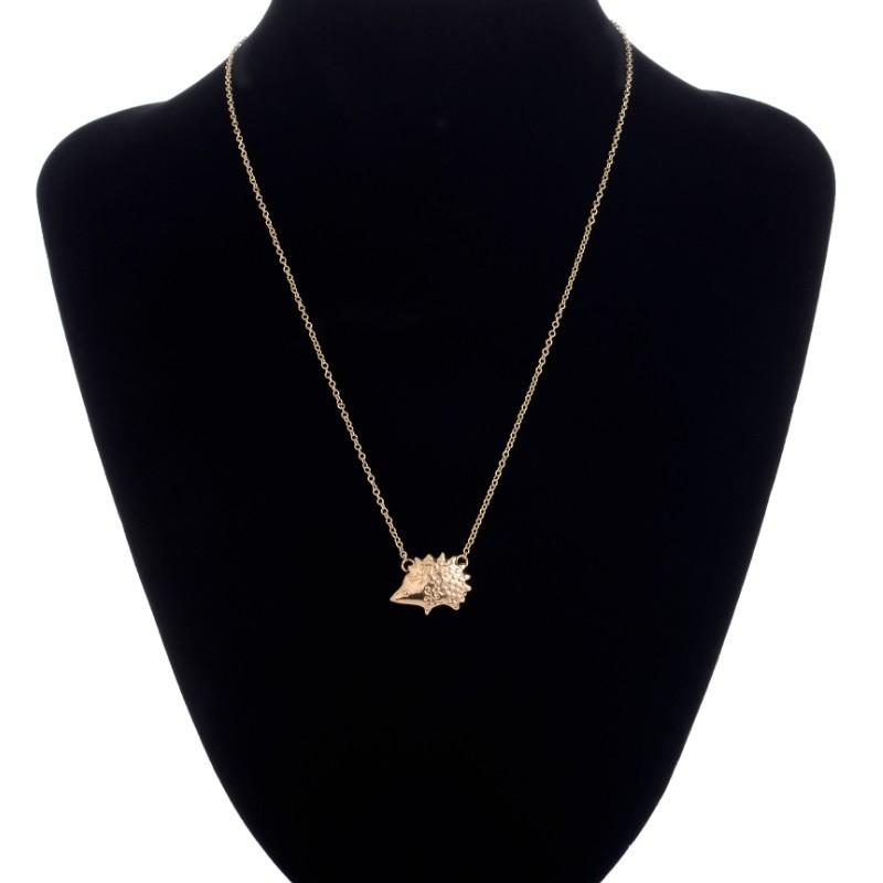 ハリネズミ ネックレス ペンダント チョーカー エレガント ガーリー ファッション プレゼント イベント パーティ 可愛い ヴィンテージ アクセ ギフト シンプル |  | 03