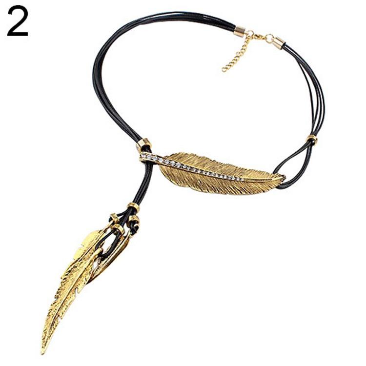 ネックレス ペンダント インディアン ネイティブアメリカン チョーカー 革紐 ロック パンク スチームパンク 大きい 羽根 羽 ハロウィン ヴィンテージ 鳥 |  | 02
