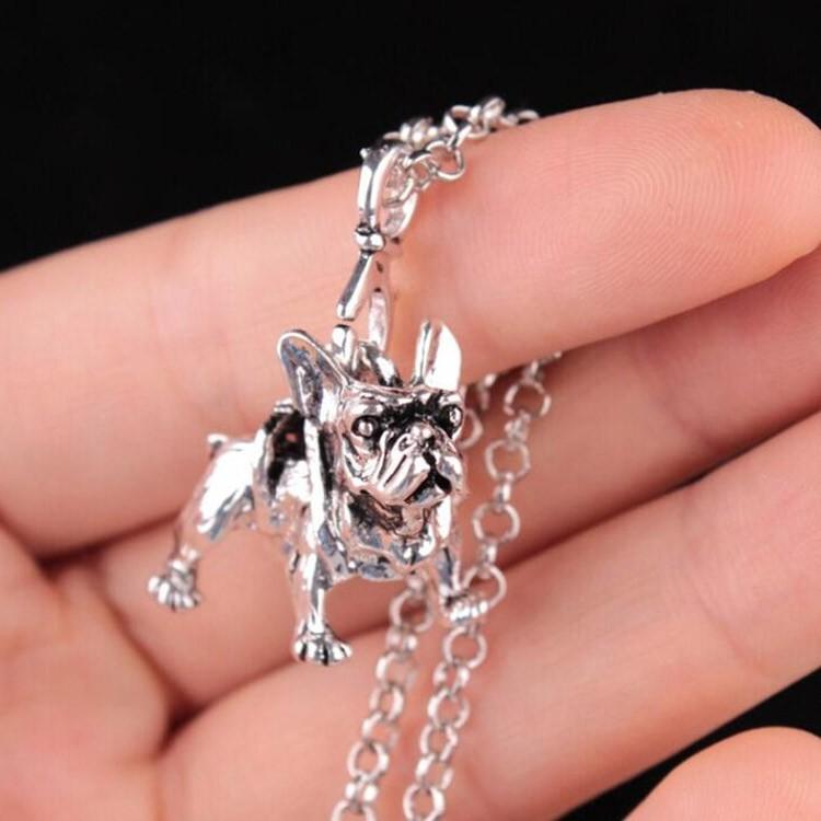 ネックレス ペンダント ブルドック 犬 チョーカー いぬ イヌ ガーリー
