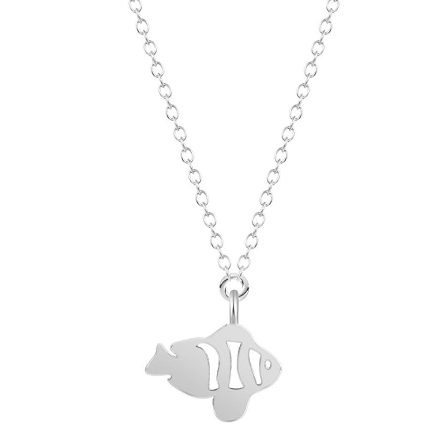 ネックレス ペンダント カクレクマノミ 熱帯魚 魚 マリン 海 チョーカー エレガント ファッション シンプル パーティ 可愛い ヴィンテージ ガーリー アクセ |  | 02