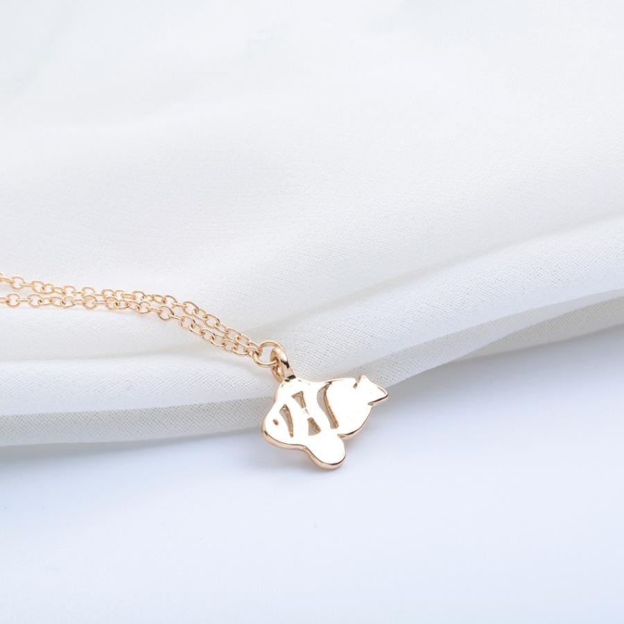 ネックレス ペンダント カクレクマノミ 熱帯魚 魚 マリン 海 チョーカー エレガント ファッション シンプル パーティ 可愛い ヴィンテージ ガーリー アクセ |  | 05