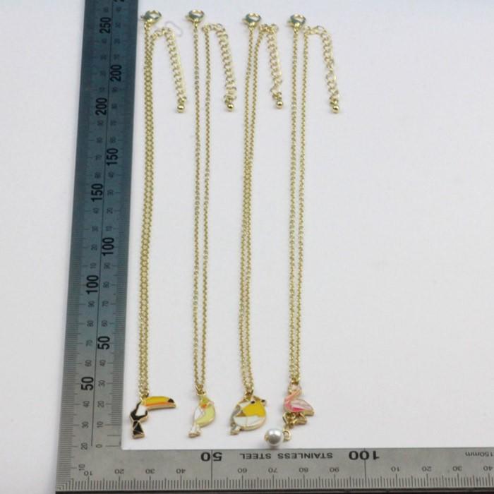 ネックレス ステンドグラス フラミンゴ オニオオハシ オカメインコ スズメ レディース 鳥 チョーカー ネックレス エレガント ガーリー 可愛い 小鳥 ギフト |  | 03