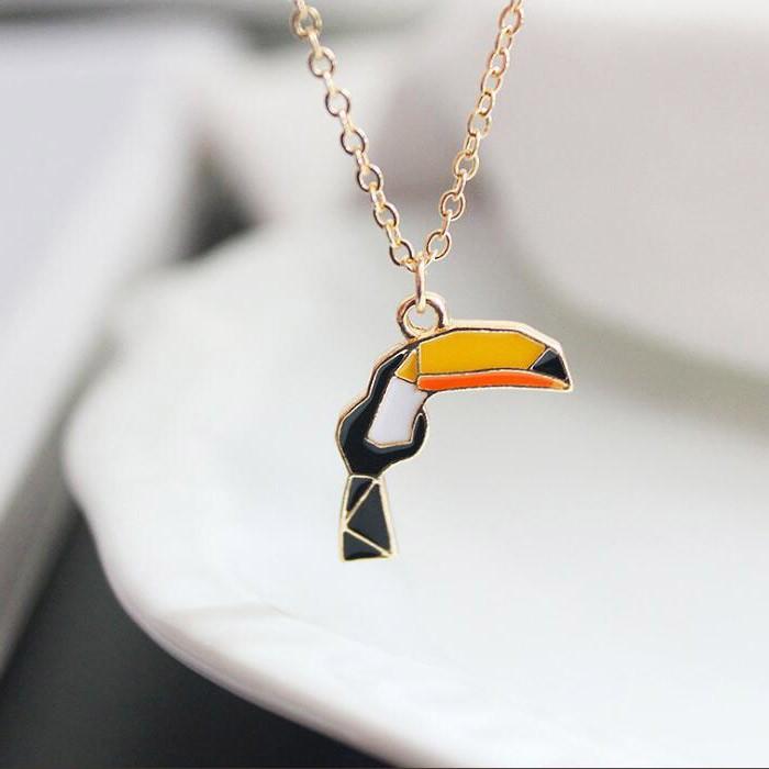 ネックレス ステンドグラス フラミンゴ オニオオハシ オカメインコ スズメ レディース 鳥 チョーカー ネックレス エレガント ガーリー 可愛い 小鳥 ギフト |  | 08