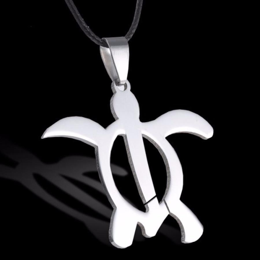 ネックレス ペンダント ハワイアンジュエリー ホヌ 海ガメ ウミガメ 亀 カメ チョーカー マリン 海 誕生日 海亀 ステンレス アレルギーフリー ギフト ハワイ |  | 01