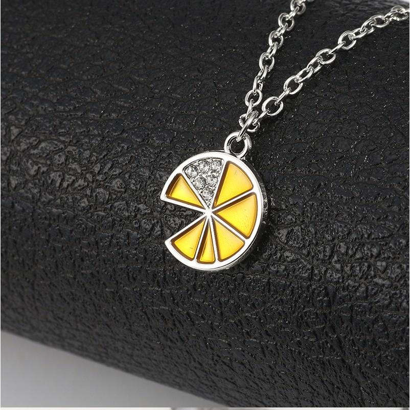 レモン ネックレス レディース 女性 女の子 クリスタル イエロー フルーツ ラインストーン ペンダント チョーカー 甘い ジュエリー ギフト |  | 02