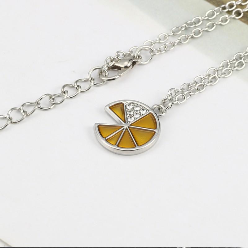 レモン ネックレス レディース 女性 女の子 クリスタル イエロー フルーツ ラインストーン ペンダント チョーカー 甘い ジュエリー ギフト |  | 03