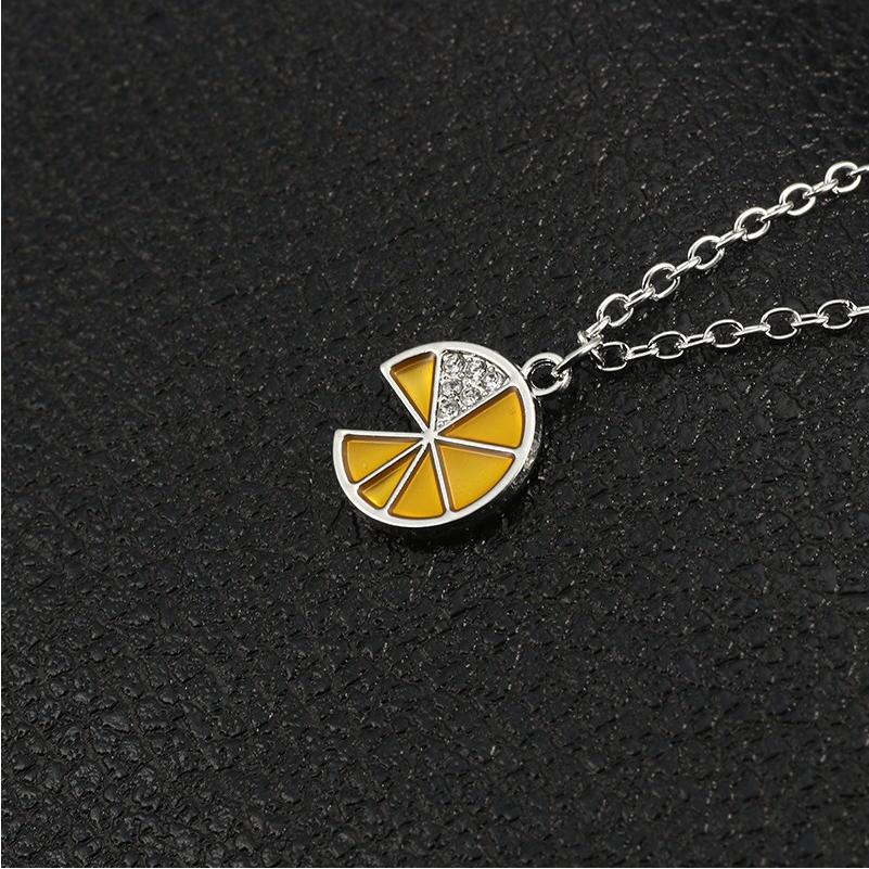 レモン ネックレス レディース 女性 女の子 クリスタル イエロー フルーツ ラインストーン ペンダント チョーカー 甘い ジュエリー ギフト |  | 06