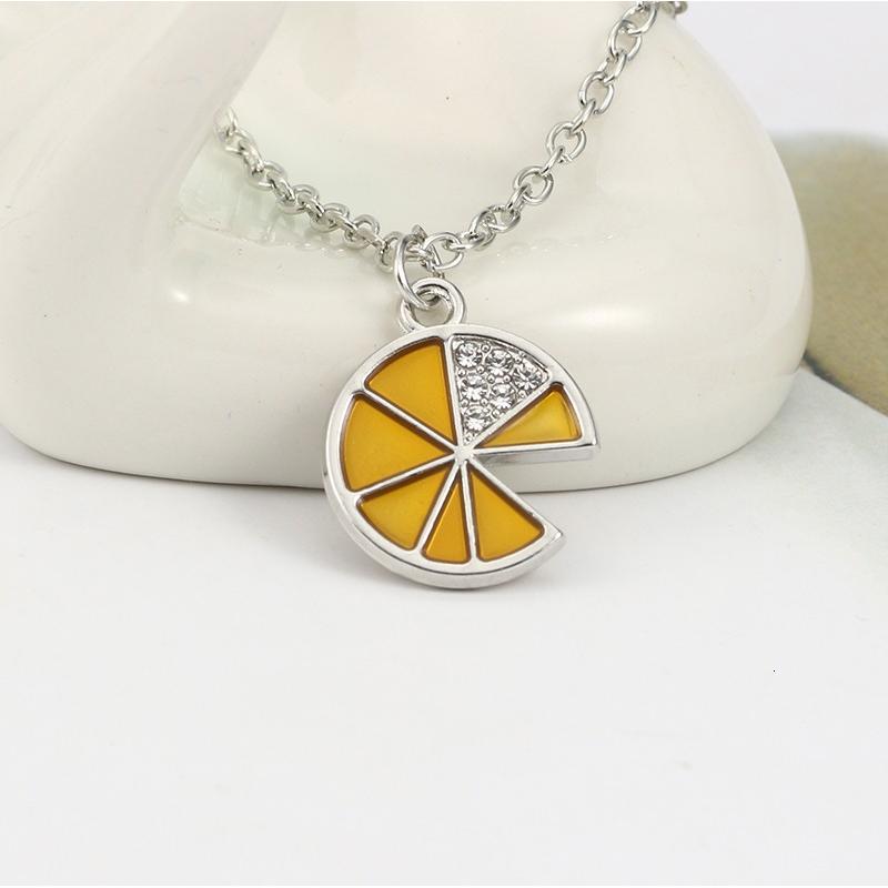 レモン ネックレス レディース 女性 女の子 クリスタル イエロー フルーツ ラインストーン ペンダント チョーカー 甘い ジュエリー ギフト |  | 07