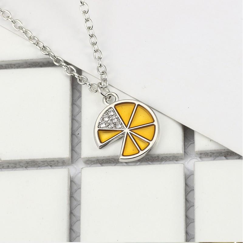 レモン ネックレス レディース 女性 女の子 クリスタル イエロー フルーツ ラインストーン ペンダント チョーカー 甘い ジュエリー ギフト |  | 09